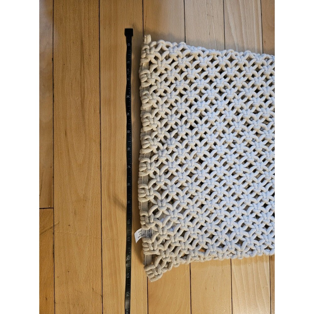 NWT J.Crew Macrame Rope Net Market - Picture 2 of 7